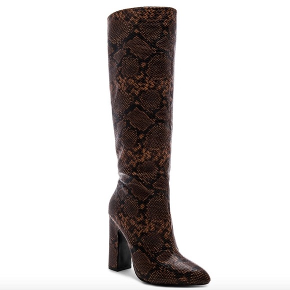 revolve snakeskin boots